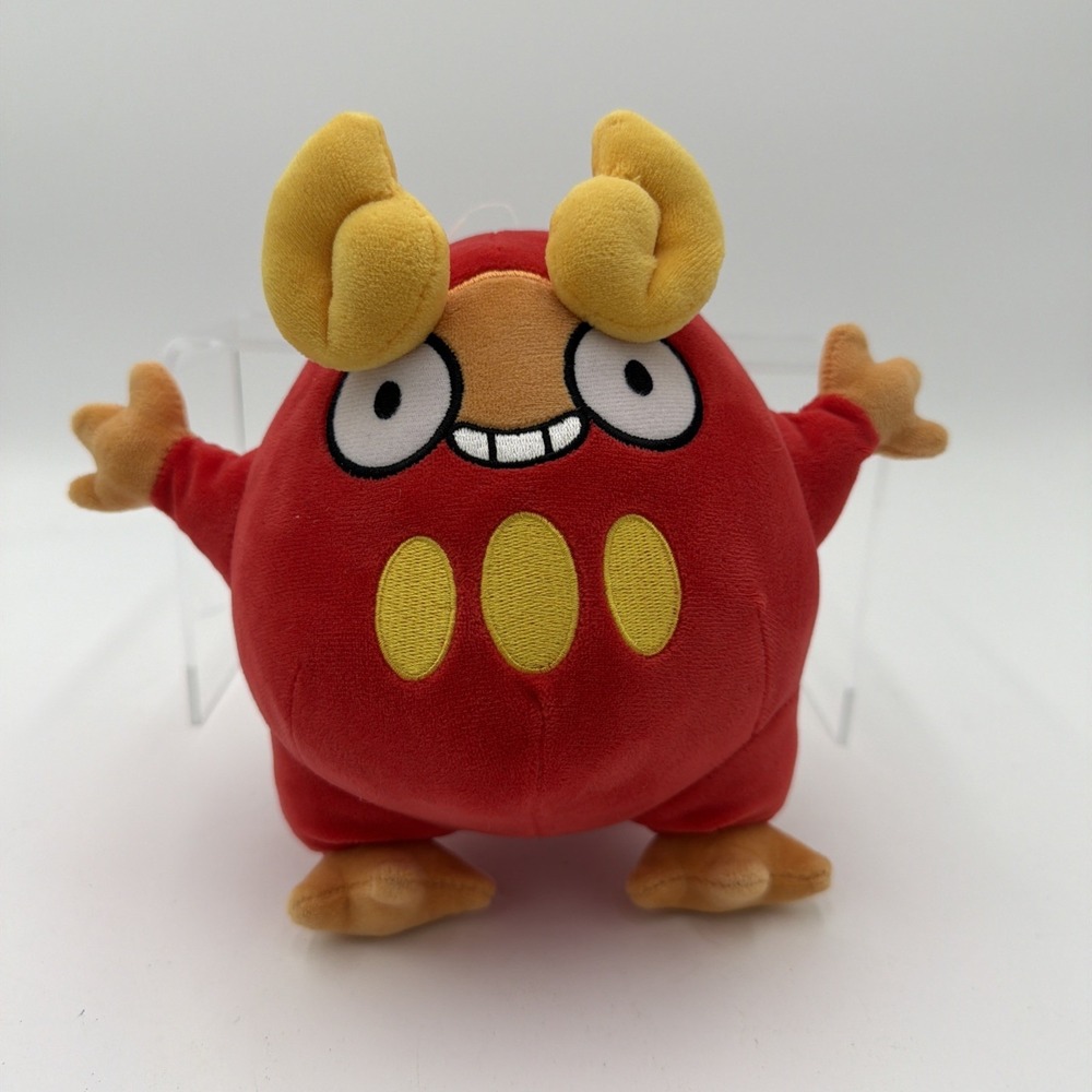 Pokemon Center Darumaka Plush Sitting Cuties FIT Series EUC 8"